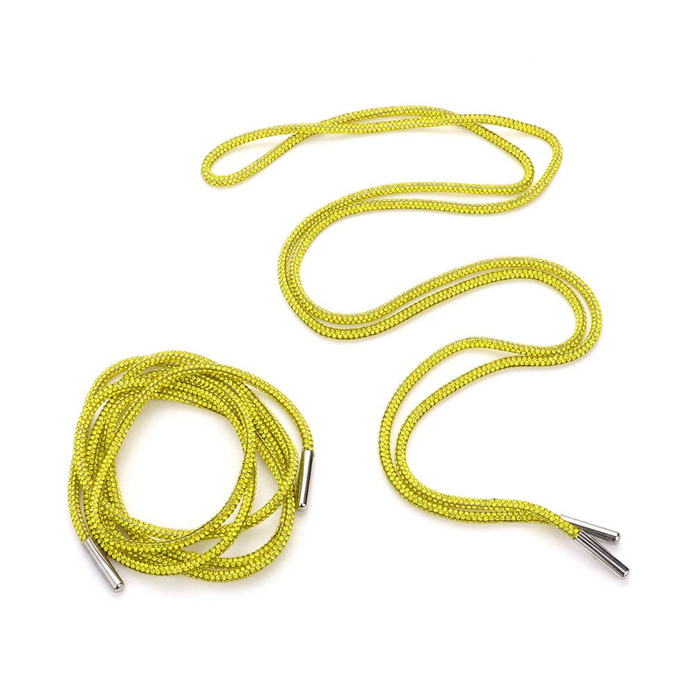 1 Pair - Bling Shoelaces Drawstring Ropes