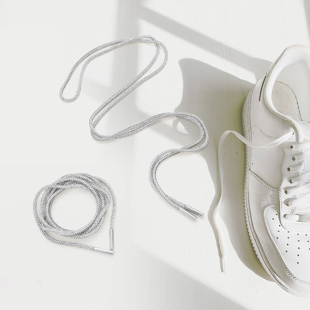 1 Pair - Bling Shoelaces Drawstring Ropes
