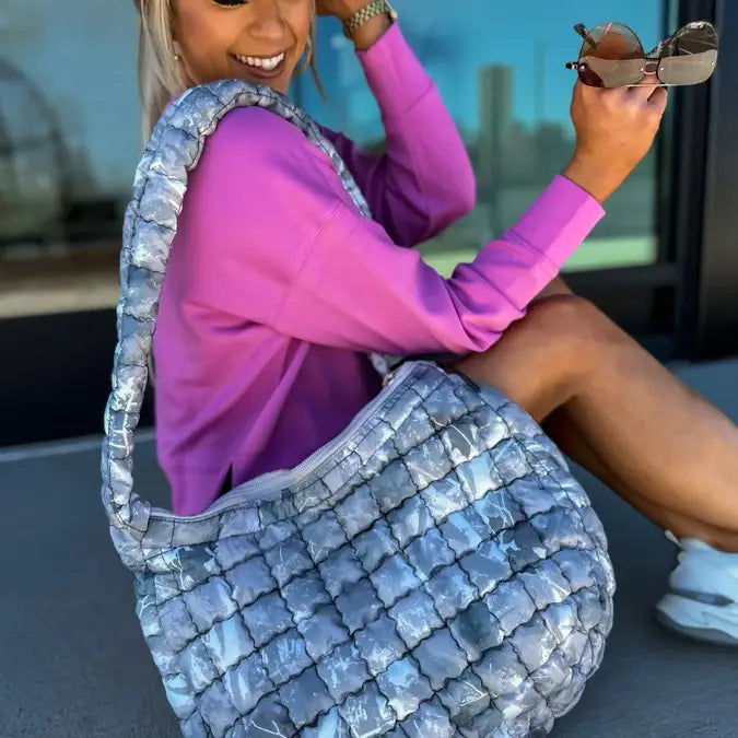 Camo Quilted Bag