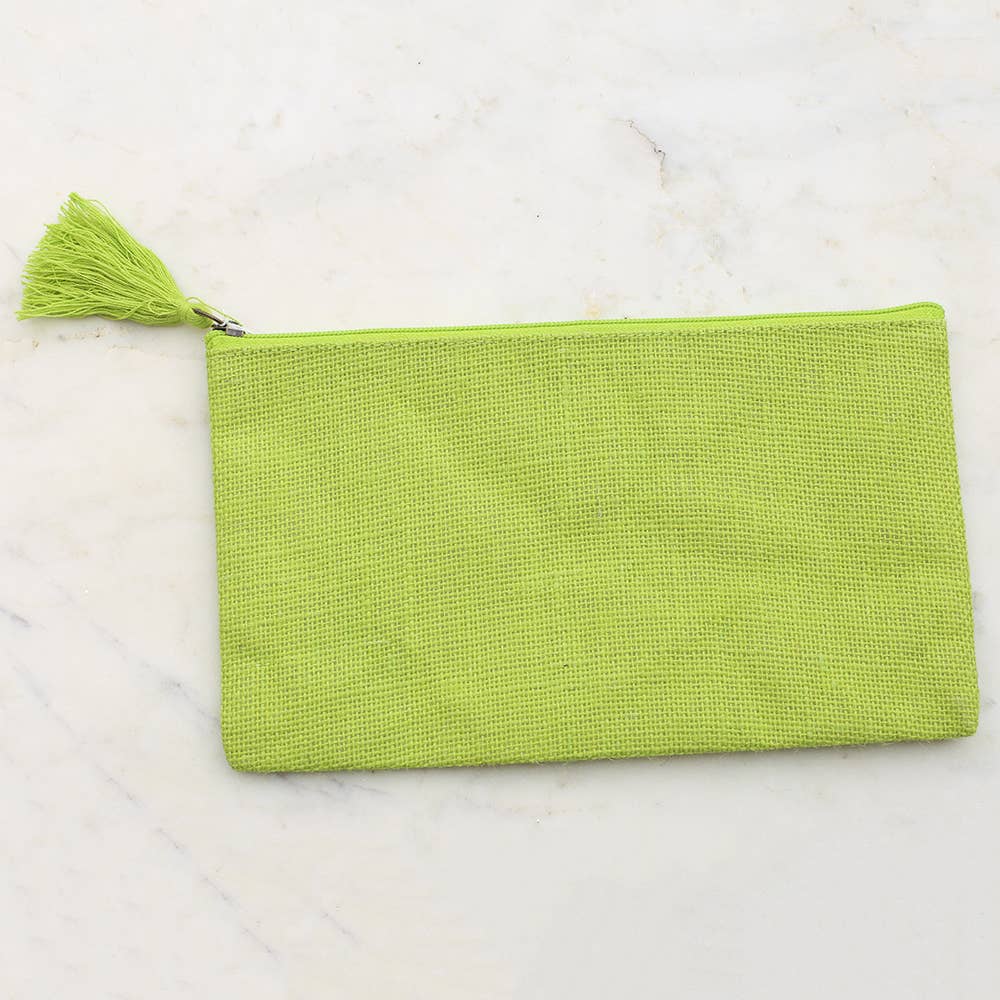 Jute Cosmetic Bag