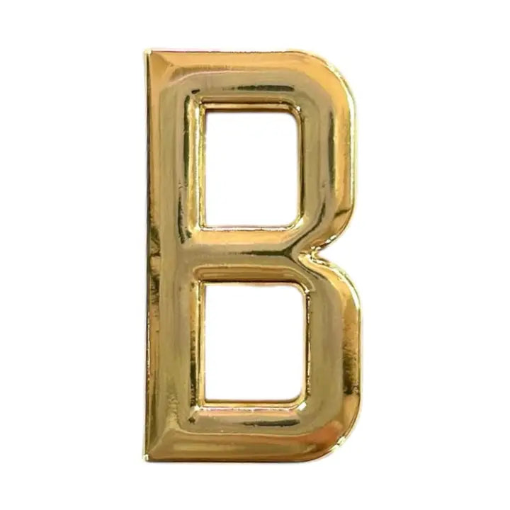 Gold Charm Letters For Stretchy Band Bracelets
