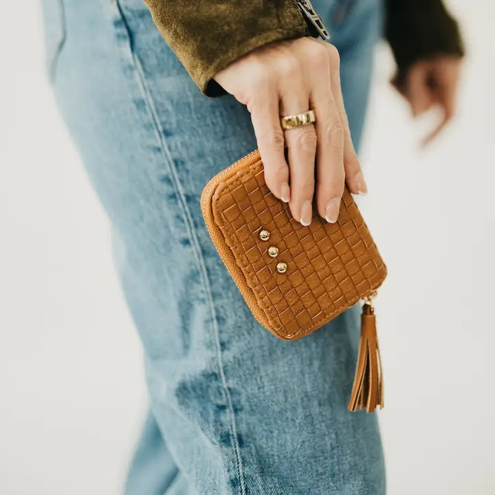 Woven Card Wallet