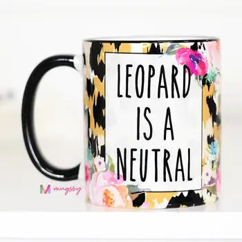 Leopard Is A Neutral Mug