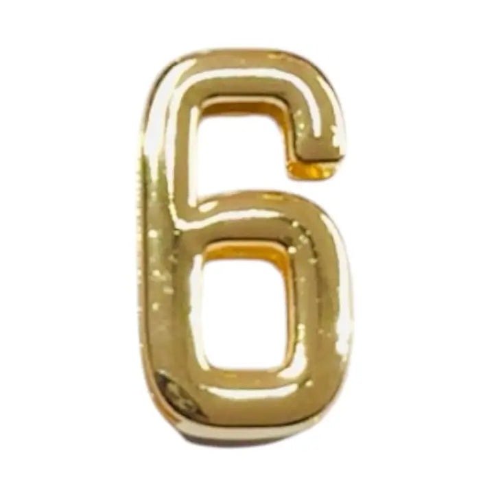 Gold Charm Letters For Stretchy Band Bracelets