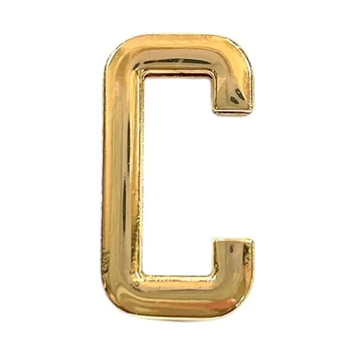 Gold Charm Letters For Stretchy Band Bracelets