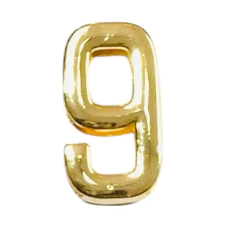Gold Charm Letters For Stretchy Band Bracelets