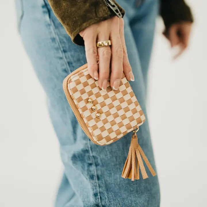 Woven Card Wallet