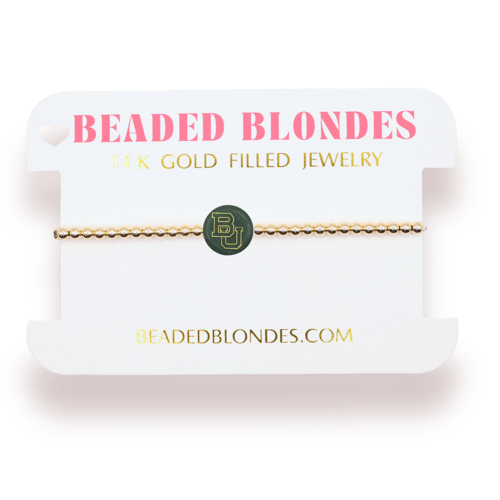 Baylor/ Sic Em Logo Bracelet