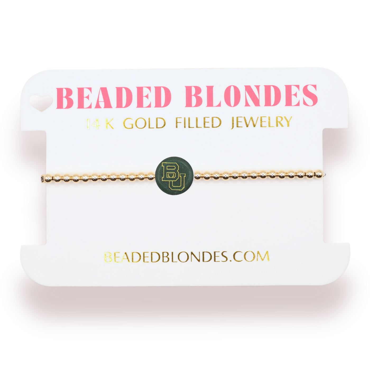 Baylor/ Sic Em Logo Bracelet