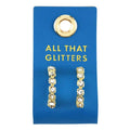 Palm Beach Stud Love Earrings - All That Glitters