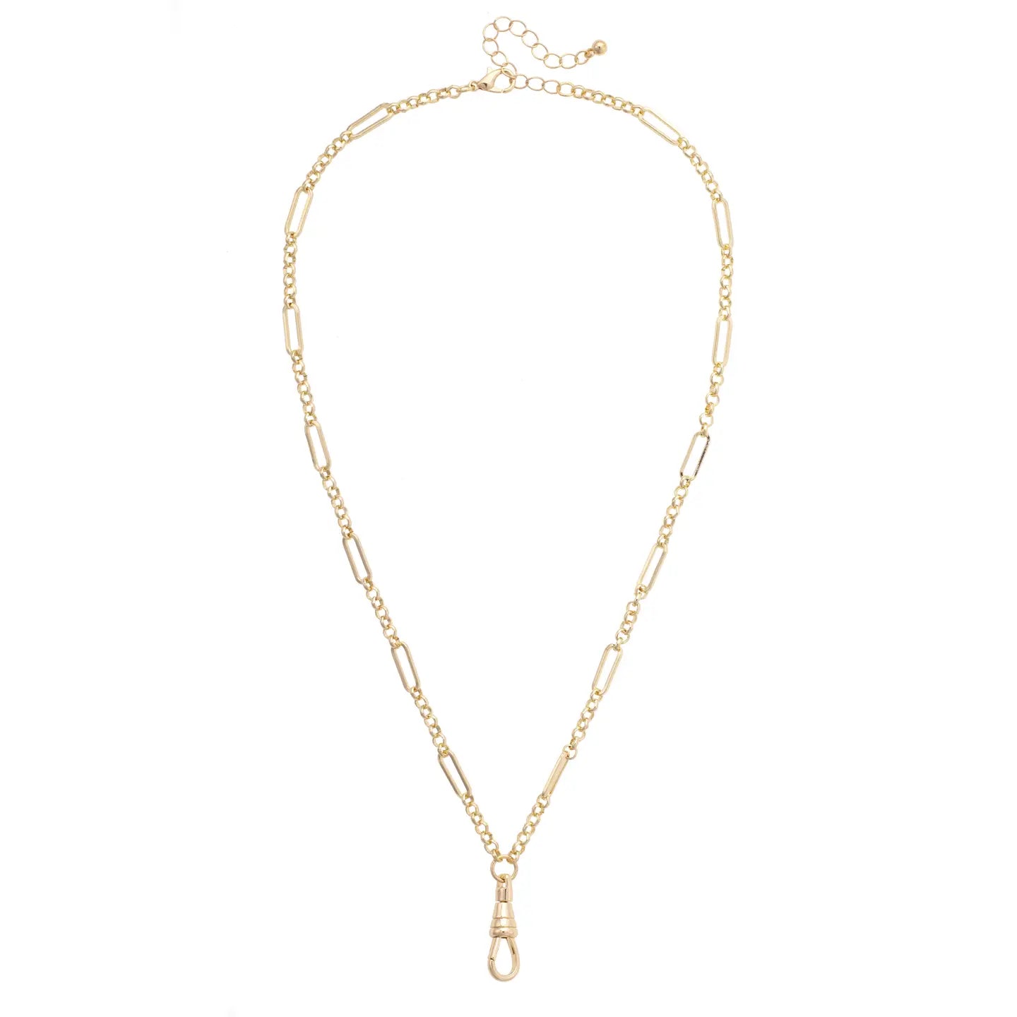 Annie Gold Multi Link Charm Necklace Base
