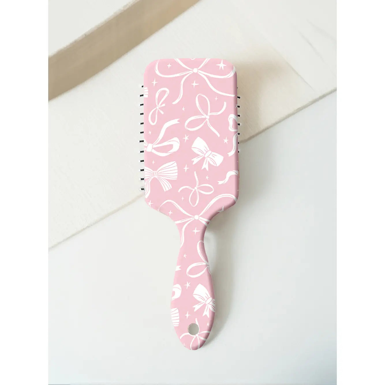 Bow Printed Anti-Static Air Cushion Brush