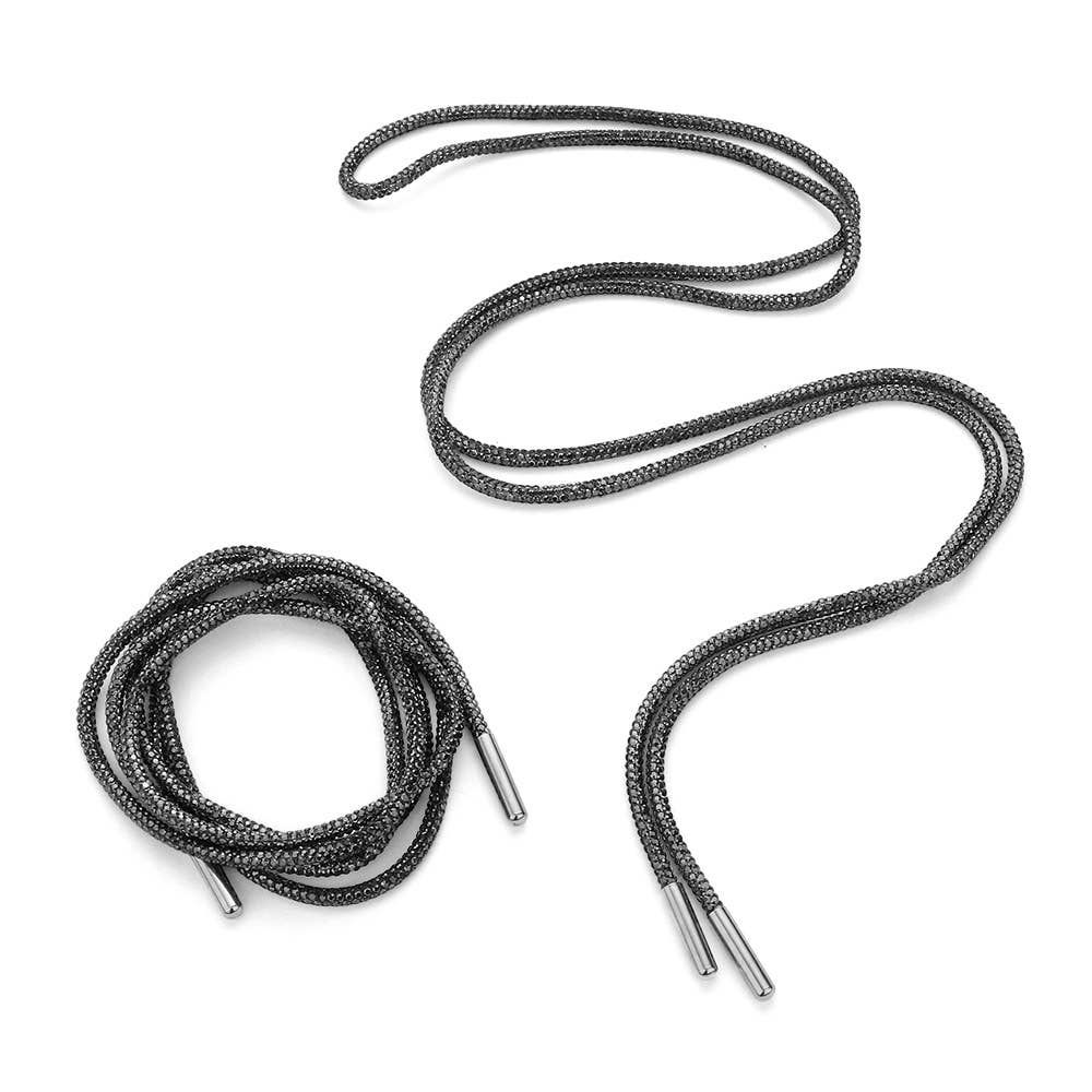 1 Pair - Bling Shoelaces Drawstring Ropes