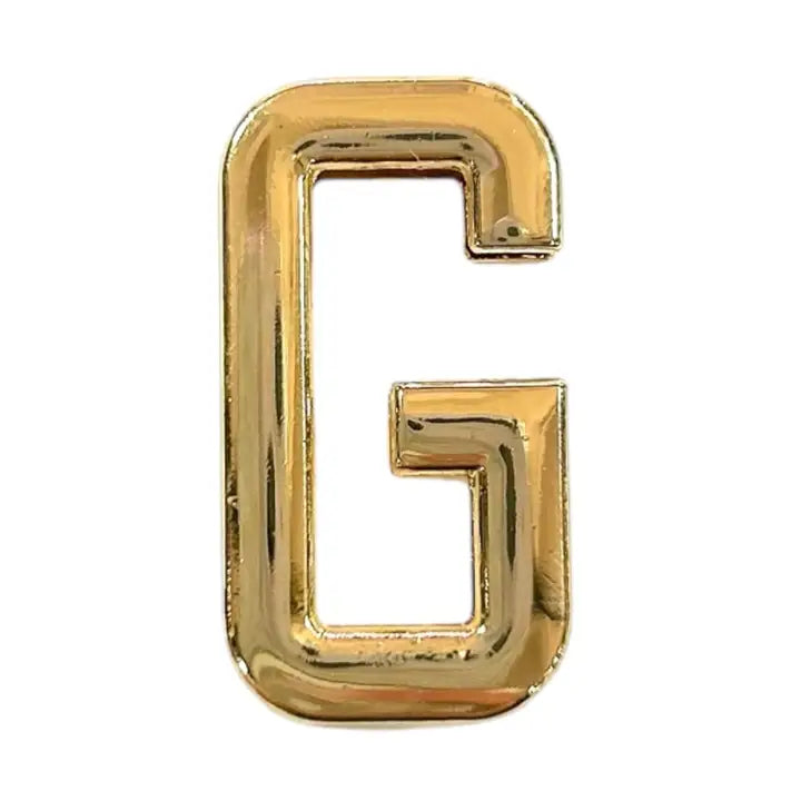 Gold Charm Letters For Stretchy Band Bracelets