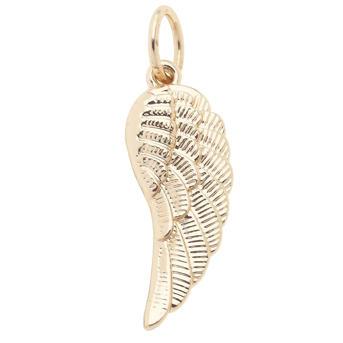 Angel Wing Gold Charm