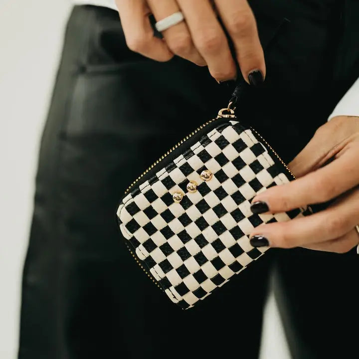 Woven Card Wallet