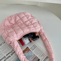 Small Light Pink Puffer Cloud Bag