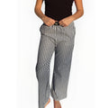 LULU MAC Striped Pant - Black